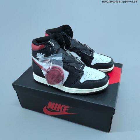 Air Jordan 1 Retro High Black Gym Red AIR JORDAN 1 Aj1 Lifestyle (BS-66628)