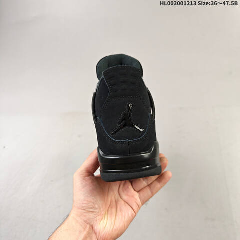 Air Jordan 4 Retro Black Cat AIR JORDAN 4 Aj4 Lifestyle (BS-67461)