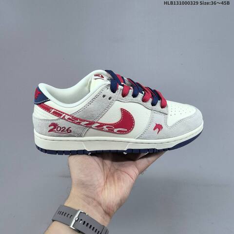 Nike Dunk SB Low Off White Light Blue Red Black EU 36-45 Skate Shoe - Unisex (BS-61062)