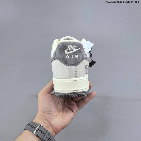 Nike Air Force 1 07 LV8 light grey dark grey cream white EU 36-45 sneaker