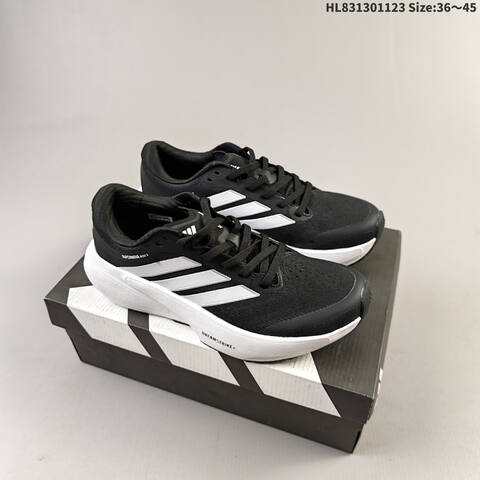 Adidas Supernova Rise 3 Black White EU 36-45 Running Shoe - Unisex (BS-65500)