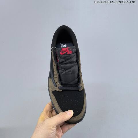 Air Jordan 1 Low Olive Grey AIR JORDAN 1 Aj1 1 Jordan Brand Lifestyle (BS-66889)