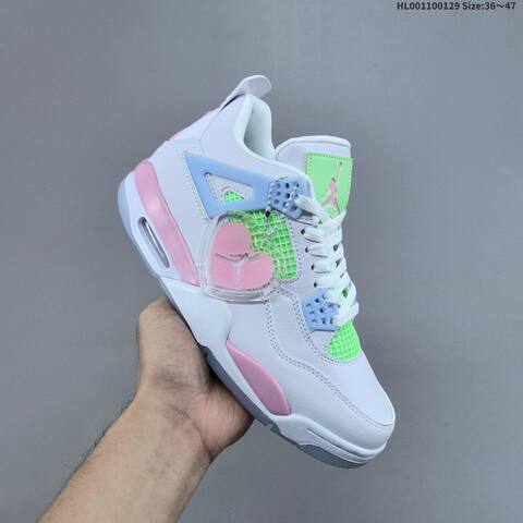 Air Jordan 4 Retro Valentine s Day AIR JORDAN 4 Aj4 Lifestyle (BS-66779)