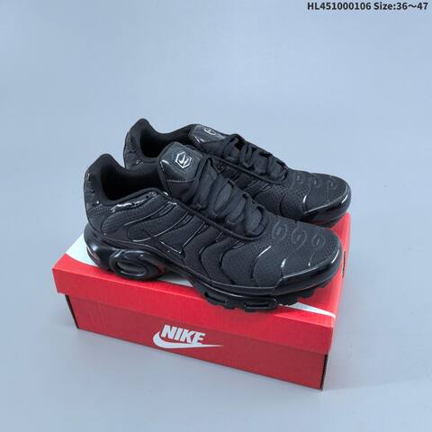 Nike Air Max Plus TN Light Blue Black Black White EU 36-47 Running Shoe - Unisex (BS-62207)
