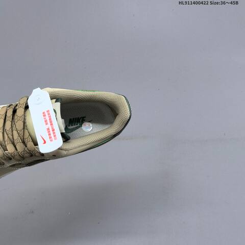 Nike Air Force 1 07 Beige Brown Dark Green Off White EU 36-45 Sneaker - Unisex (BS-60581)