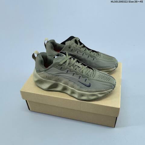 Nike Ava Rover Off White Light Purple Black Olive Green EU 40-45 Running Shoe - Men's (BS-61179)