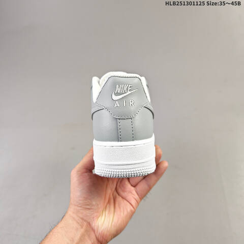 Nike Air Force 1 07 White Light Grey EU 35 45 Sneaker EU 35-45 - Unisex (BS-63072)
