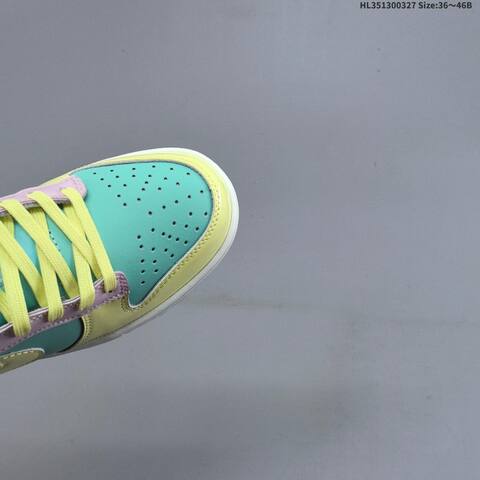 Nike SB Dunk Low Teal Yellow Purple Pink White EU 36-46 Skate Shoe - Unisex (BS-61089)
