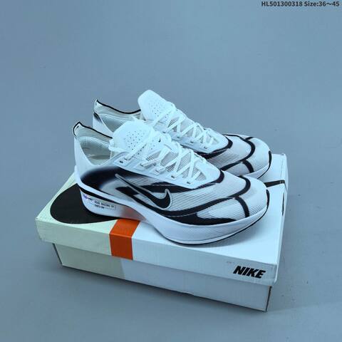 Nike ZoomX Vaporfly NEXT 4 Vaporweave Black White Blue EU 36-45 Running Shoe - Unisex (BS-61275)