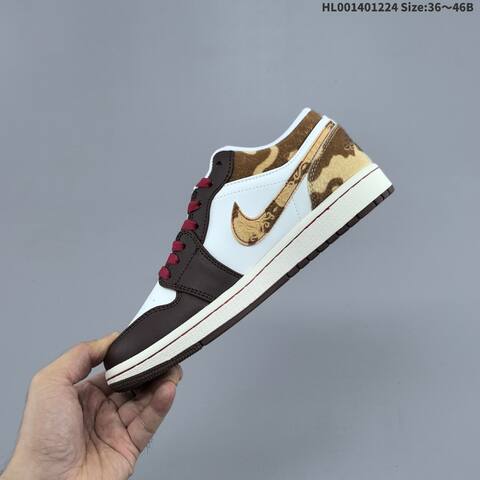 Air Jordan 1 Low Year Of The Horse CNY AIR JORDAN 1 Aj1 Lifestyle (BS-67292)