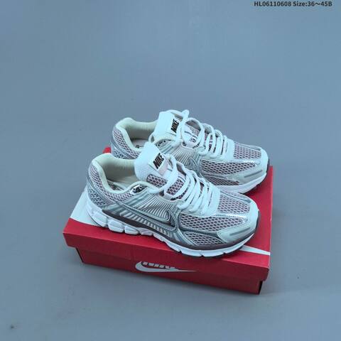 Nike Air Zoom Vomero 5 Silver Pink White Black EU 36-45 Running Shoe - Unisex (BS-59961)