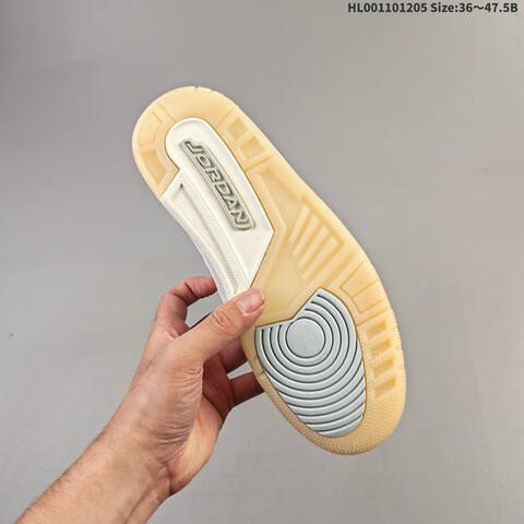 Air Jordan 3 Retro Craft Ivory AIR JORDAN 3 Aj3 Lifestyle (BS-67521)