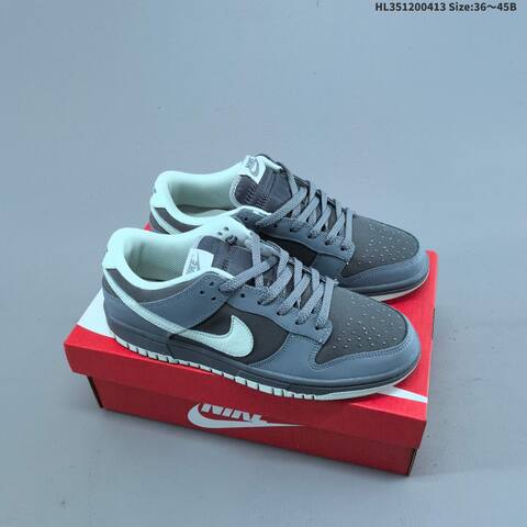 Nike SB Dunk Low Zoom Air Dark Grey Light Grey Mint White EU 36-45 Skate Shoe - Unisex (BS-60765)