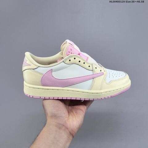 Travis Scott x Air Jordan 1 Low AIR JORDAN 1 Aj1 Lifestyle (BS-66781)