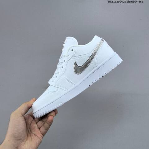 Air Jordan 1 Low Metallic Gold AIR JORDAN 1 Aj1 Lifestyle (BS-66286)