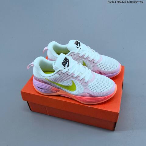 Nike ComfiRide DX5886 White Pink Purple Orange Yellow EU 36-40 Running Shoe - Unisex (BS-61082)