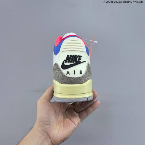 Air Jordan 3 Retro OG SP Seoul 2 0 2 0 AIR JORDAN 3 Aj3 Lifestyle (BS-66653)