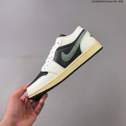 Air Jordan 1 Low WMNS Jade Smoke AIR JORDAN 1 Aj1 Lifestyle (BS-67349)