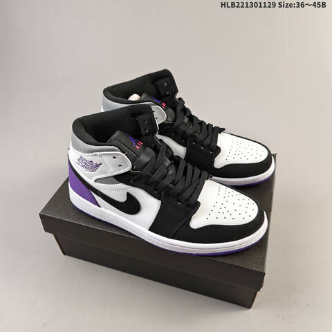 NIKE Air Jordan 1 Retro Mid AIR JORDAN 852842 36 36 5 37 5 38 Lifestyle - Women's (BS-67623)