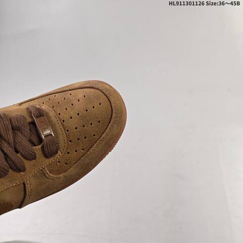 Nike Air Force 1 Low Brown Cream Beige EU 36-45 Sneaker - Unisex (BS-63033)
