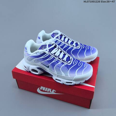Nike Air Max Plus TN Pink Purple Black White EU 36-46 Running Shoe - Unisex (BS-62436)