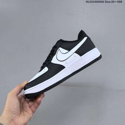 Nike Air Force 1 07 LV8 DV0788-001 Black White EU 36-45 Sneaker - Unisex (BS-60468)