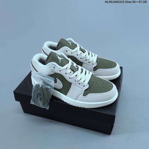 Air Jordan 1 Low Elephant SE AIR JORDAN 1 Aj1 Lifestyle (BS-66530)