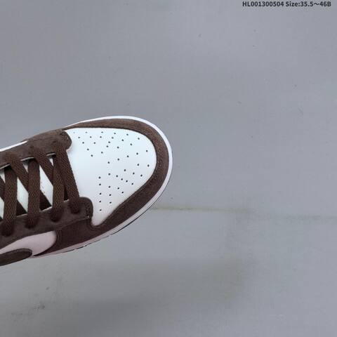 Nike Dunk Low White Brown Gold EU 35 5-46 Skate Shoe - Unisex (BS-60529)