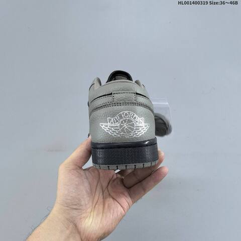 Air Jordan 1 Low Olive Grey AIR JORDAN 1 Aj1 1 Jordan Brand Lifestyle (BS-66495)