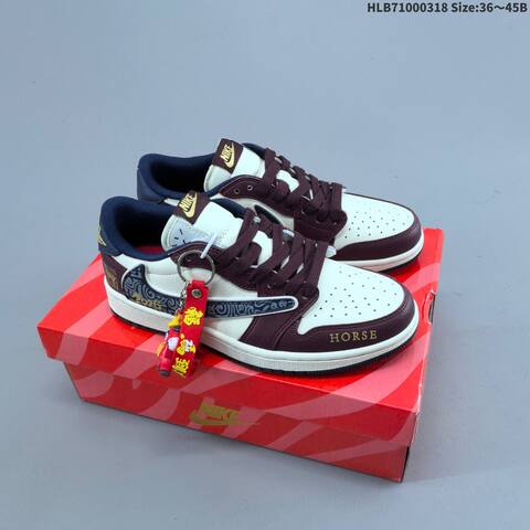 Nike Air Jordan 1 x Travis Scott AIR JORDAN DIY Lifestyle (BS-66511)