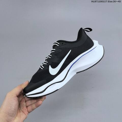 Nike Zoom X Black White Blue EU 36-45 Running Shoe - Unisex (BS-61949)