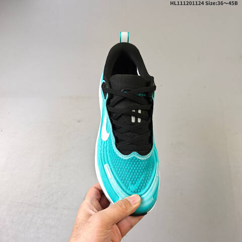 Nike VOMERO PLUS ReactX Air Zoom Teal Black White EU 36-45 Running Shoe - Unisex (BS-63129)