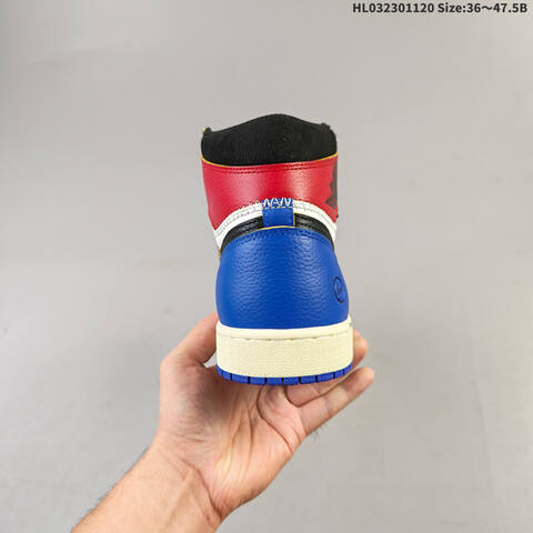Union x Fragment Design x Air Jordan 1 Retro High OG AIR JORDAN 1 Aj1 Lifestyle (BS-67764)