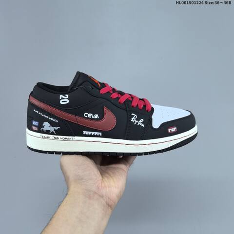 Air Jordan 1 Low AIR JORDAN 1 Aj1 1 Jord Lifestyle (BS-67296)
