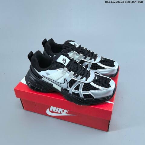Nike V2K Runtekk White Grey Pink Silver Gold EU 36-46 Running Shoe - Unisex (BS-62126)