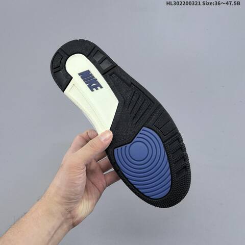 A Ma Maniere x Air Jordan 3 Retro Diffused Blue AIR JORDAN 3 Aj3 Lifestyle (BS-66482)