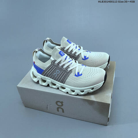 On Running Cloudswift 4 Cream Grey Pink Black EU 36-45 Running Shoe Running Sneakers - Unisex (BS-69711)