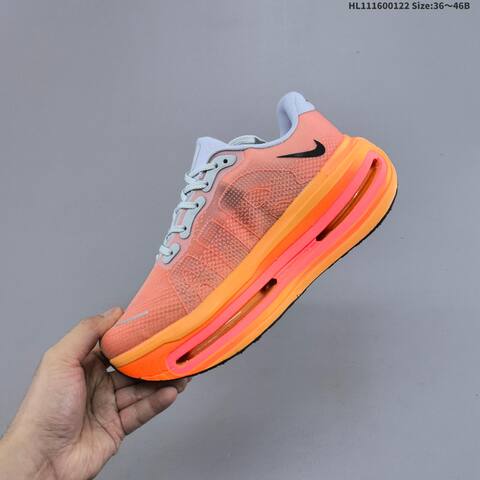 Nike Vomero Premium ReactX Air Zoom Peach Orange Light Blue Black Yellow EU 36-46 Running Shoe - Unisex (BS-61829)
