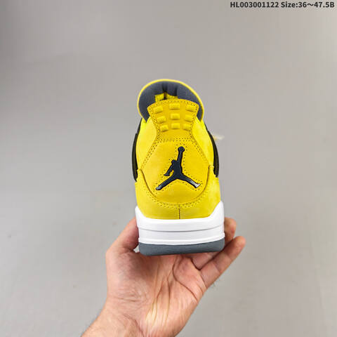 Air Jordan 4 Retro Tour Yellow AIR JORDAN 4 Aj4 4 2006 Jord Lifestyle (BS-67731)