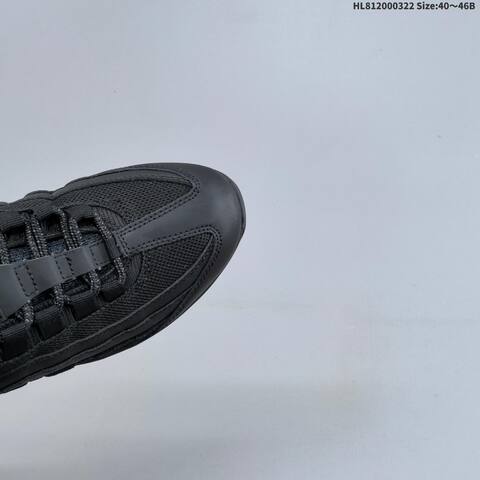 Nike Air Max 95 Triple Black EU 40-46 Running Shoe - Men's (BS-61184)