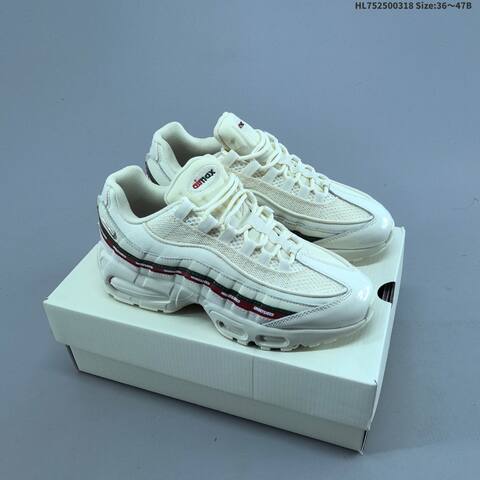 Nike Air Max 95 Undefeated Sail Black Red Green EU 36-47 Sneaker - Unisex (BS-61268)