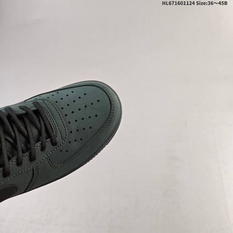 Nike Air Force 1 07 LV8 CJ9179-001 Dark Green Black EU 36-45 Sneaker - Unisex (BS-63118)