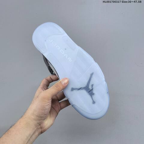 Air Jordan 5 Retro Wolf Grey Replica AIR JORDAN 5 Aj5 Lifestyle (BS-66521)