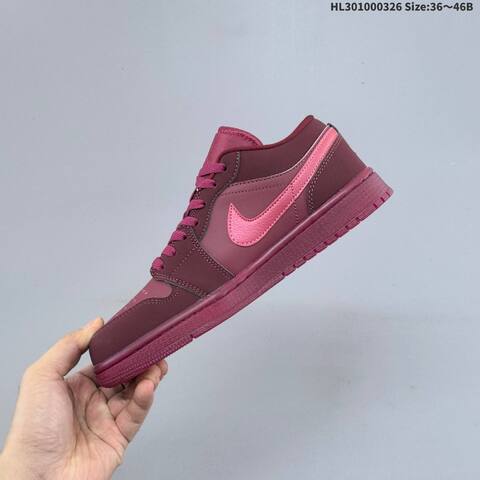 Air Jordan 1 Low Valentine s Day AIR JORDAN 1 Aj1 Lifestyle (BS-66436)