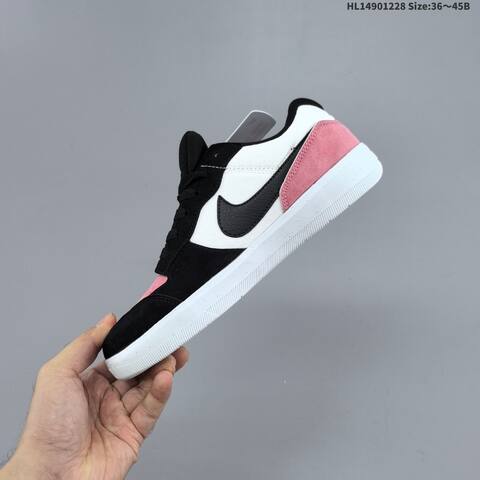Nike SB Force 58 CZ2959 Black White Blue Pink EU 36-45 Skate Shoe - Unisex (BS-62367)