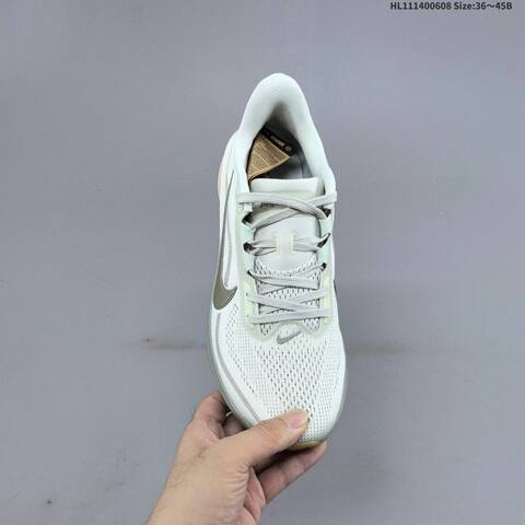 Nike Air Zoom Pegasus 42 IB1873-020 Light Off White Olive Beige EU 36-45 Running Shoe - Unisex (BS-59954)
