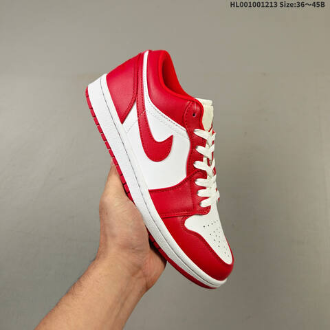Air Jordan 1 Low Gym Red AIR JORDAN 1 Aj1 Lifestyle (BS-67464)