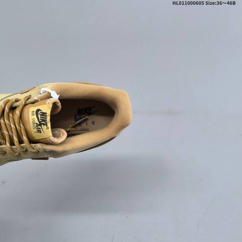 Nike Air Force 1 Low Wheat Tan Brown Gum EU 36-46 Sneaker - Unisex (BS-59973)