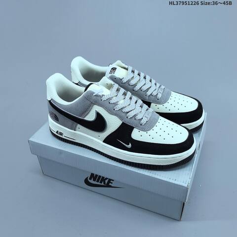 Nike Air Force 1 07 LX Off White Dark Brown EU 36-45 Skate Shoe - Unisex (BS-62407)