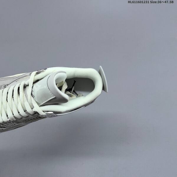 Jordan Air Jordan 4 Retro Frozen Moments light gray white chrome 36-47 5 basketball lifestyle